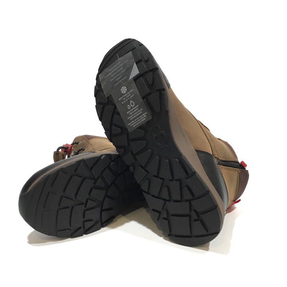 UGG TURLOCK WATERPROOF SNOW BOOTS WALNUT BROWN LEATHER -BIG KIDS US 6 -NEW - Picture 7 of 10